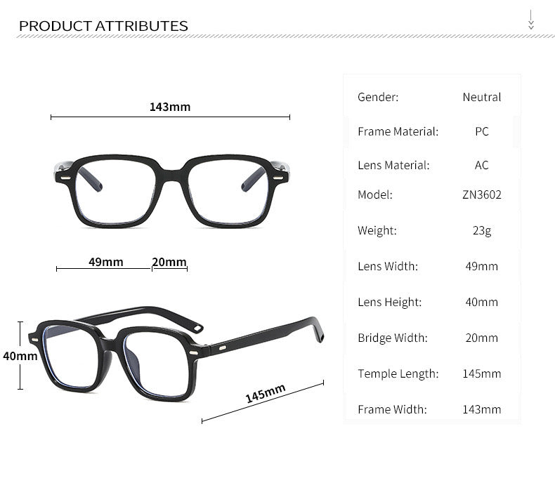 Alma Clear Frames